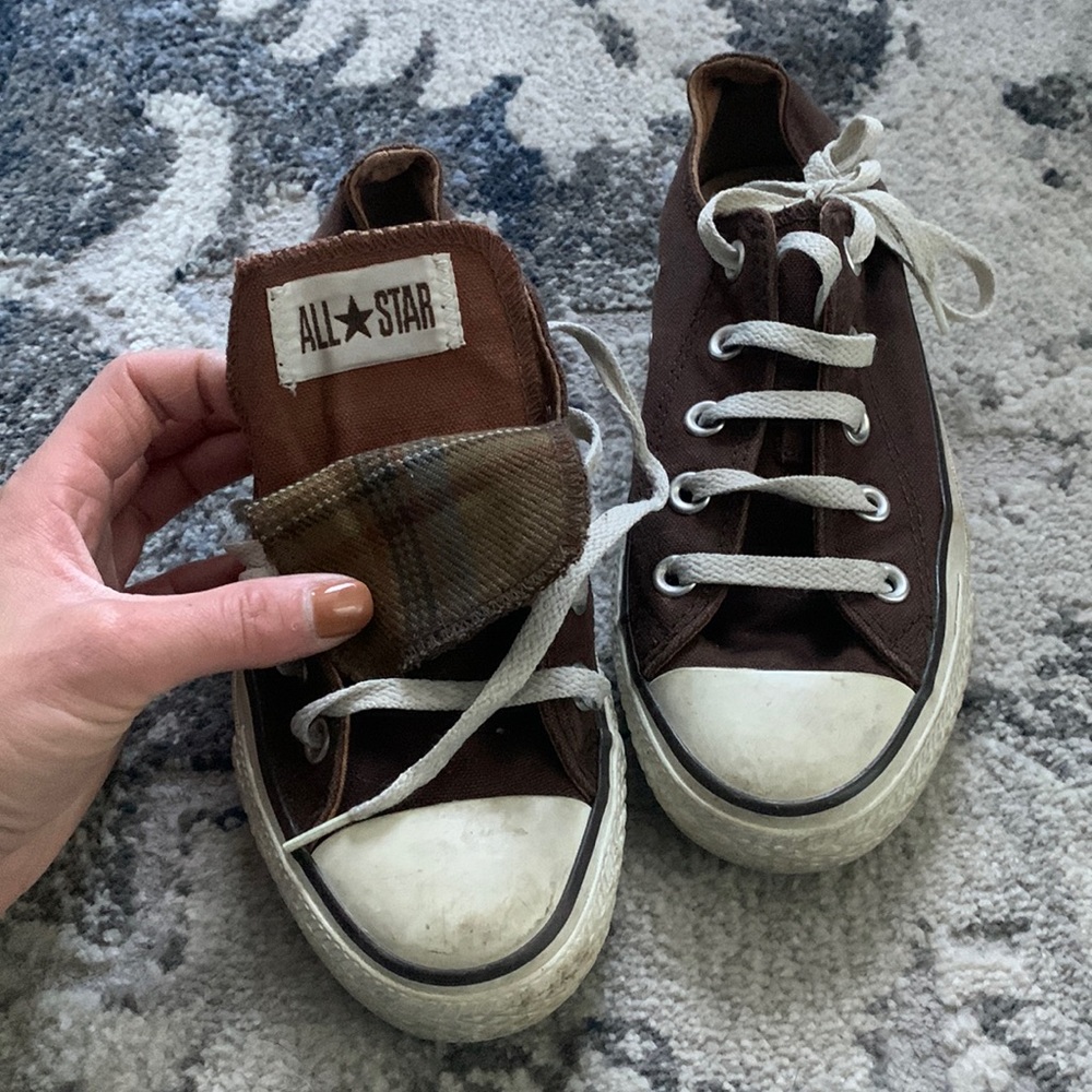 Brown Converse